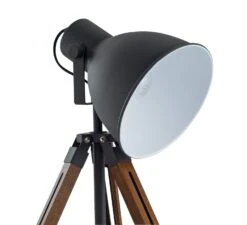 Habitat Loft Living Tripod Table Lamp - Grey -Chic Household Items 2017596 R Z004A