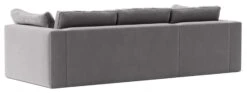 Swoon Seattle Velvet Left Hand Corner Sofa - Silver Grey 14 Swoon Seattle Velvet Left Hand Corner Sofa - Silver Grey -Chic Household Items 2017792 R Z004A