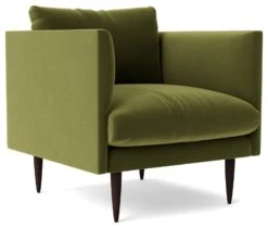 Swoon Luna Velvet Armchair - Fern Green 12 Swoon Luna Velvet Armchair - Fern Green -Chic Household Items 2023092 R Z002A
