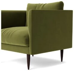 Swoon Luna Velvet Armchair - Fern Green 15 Swoon Luna Velvet Armchair - Fern Green -Chic Household Items 2023092 R Z005A
