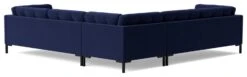 Swoon Landau Velvet 5 Seater Corner Sofa - Ink Blue -Chic Household Items 2023700 R Z005A
