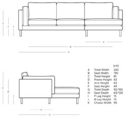 Swoon Munich Velvet Right Hand Corner Sofa - Burnt Orange -Chic Household Items 2025650 R E001
