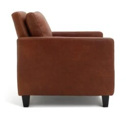 Habitat Chester Leather Armchair - Tan -Chic Household Items 2029601 R Z004A