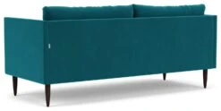 Swoon Luna Velvet 3 Seater Sofa- Kingfisher Blue -Chic Household Items 2029728 R Z005A