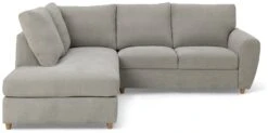 Habitat Ashford Fabric Left Corner Chaise Sofa - Grey 13 Habitat Ashford Fabric Left Corner Chaise Sofa - Grey -Chic Household Items 2062345 R Z002A
