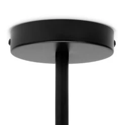 Habitat Opal Metal Bathroom Flush Ceiling Light - Black -Chic Household Items 2067405 R Z003A