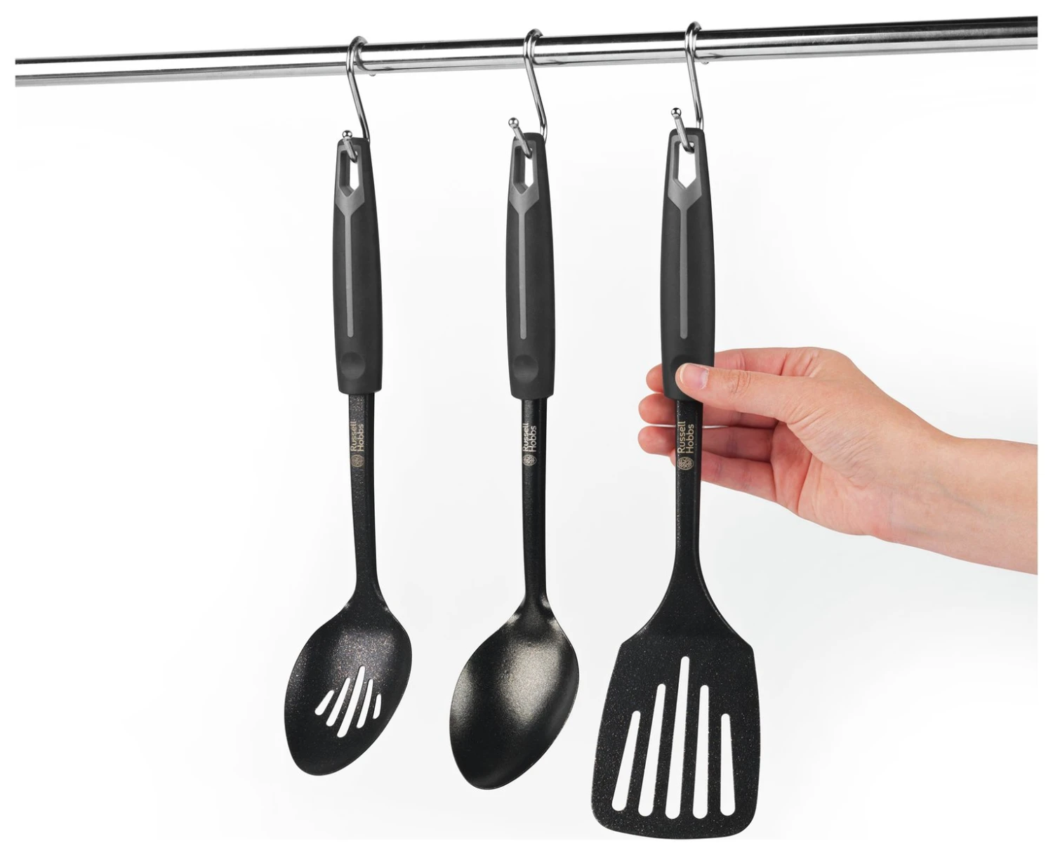 Russell Hobbs Diamond Stone 3 Piece Aluminium Pan Set 3 Russell Hobbs Diamond Stone 3 Piece Aluminium Pan Set - Image 3