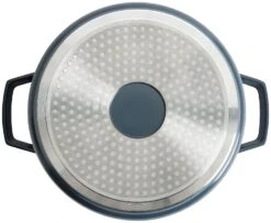 Habitat 4.2 Litre Non Stick Aluminium Casserole Dish - Blue -Chic Household Items 2257198 R Z004A