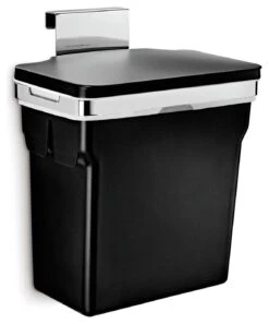 Simplehuman 10L In-Cabinet Cupboard Bin - Black