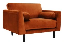 Habitat Jacob Fabric Cuddle Chair - Orange 12 Habitat Jacob Fabric Cuddle Chair - Orange -Chic Household Items 2910129 R Z004A