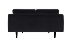 Habitat Jacob Fabric 2 Seater Sofa - Black -Chic Household Items 2910143 R Z003A