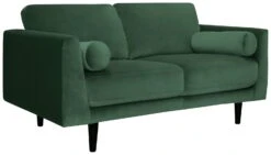 Habitat Jacob Fabric 2 Seater Sofa - Emerald Green -Chic Household Items 2910181 R Z004A