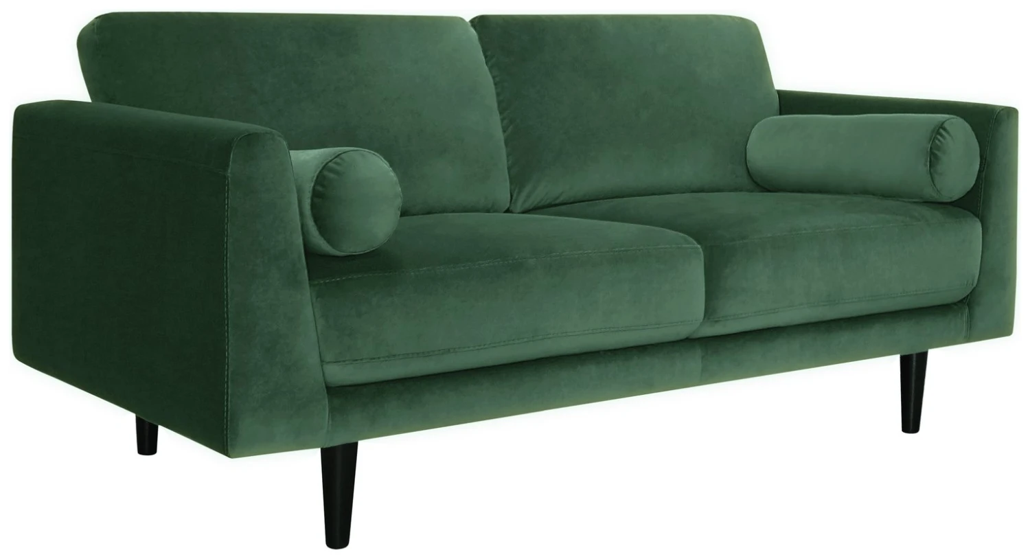 Habitat Jacob Fabric 3 Seater Sofa - Emerald Green 6 Habitat Jacob Fabric 3 Seater Sofa - Emerald Green - Image 6