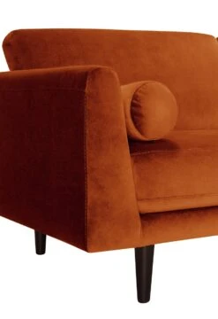 Habitat Jacob Fabric 3 Seater Sofa - Orange -Chic Household Items 2910246 R Z006A