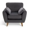 Habitat Iris Fabric Armchair - Grey