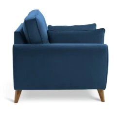 Habitat Iris Fabric Armchair - Navy -Chic Household Items 2910631 R Z004A