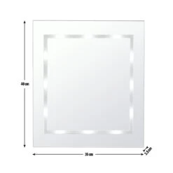 Habitat Harlow Bathroom Mirror 12 Habitat Harlow Bathroom Mirror -Chic Household Items 3030118 R Z020A