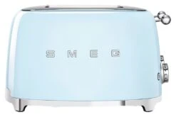 Smeg TSF03PBUK 50's Style Retro 4 Slice Toaster - Blue