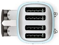 Smeg TSF03PBUK 50's Style Retro 4 Slice Toaster - Blue -Chic Household Items 3034004 R Z005A