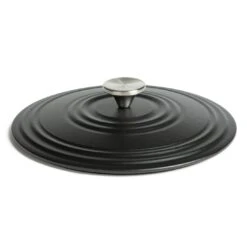 Habitat 5.3 Litre Cast Iron Casserole Dish - Black -Chic Household Items 3065358 R Z003A
