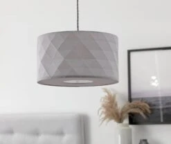 Habitat Skandi Geometric Shade - Grey -Chic Household Items 3066443 R Z002C