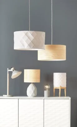 Habitat Skandi Geometric Shade - Grey -Chic Household Items 3066443 R Z005C