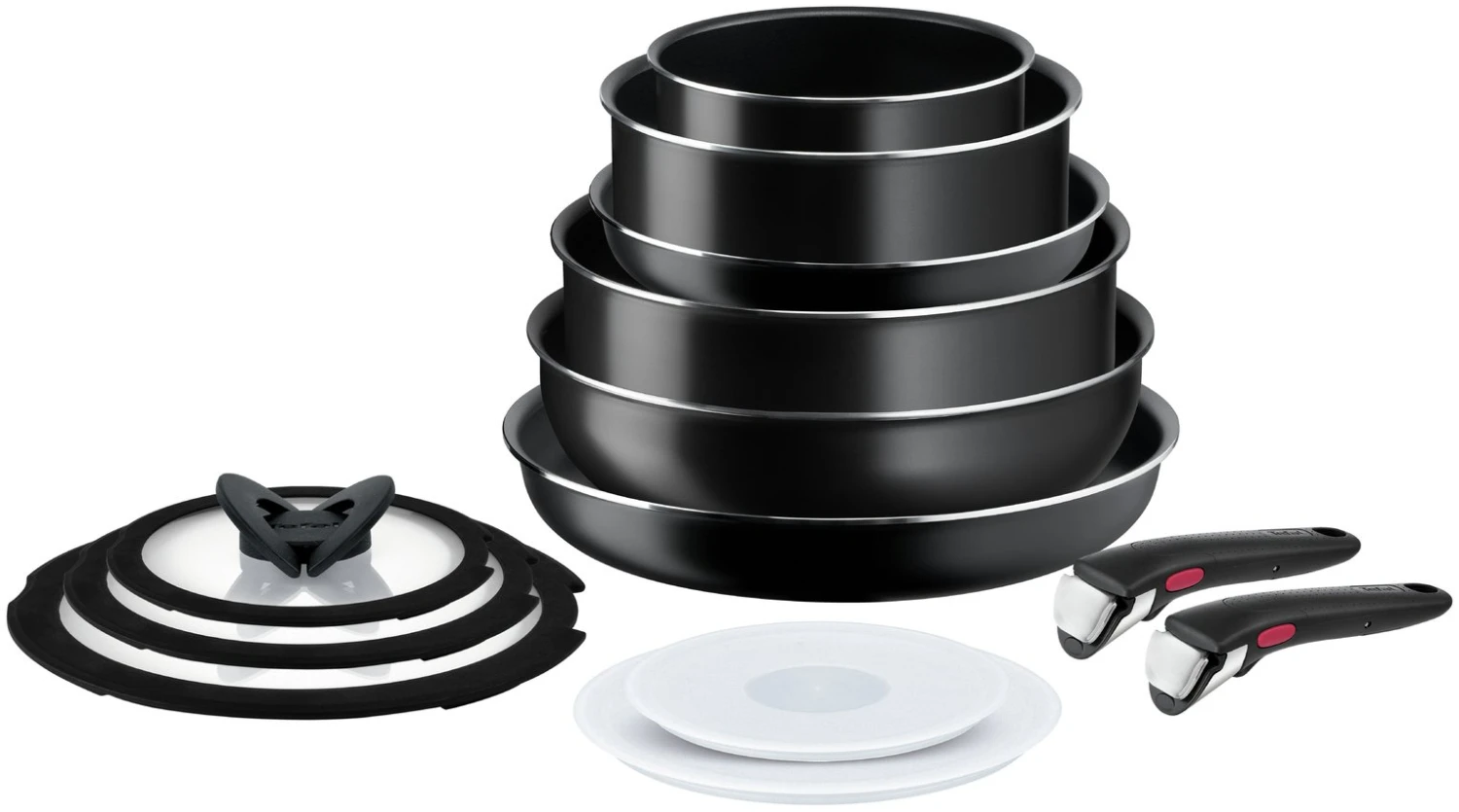Tefal Ingenio Easy Cook 13 Piece Aluminium Pan Set 1 Tefal Ingenio Easy Cook 13 Piece Aluminium Pan Set