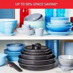 Tefal Ingenio Easy Cook 13 Piece Aluminium Pan Set 16 Tefal Ingenio Easy Cook 13 Piece Aluminium Pan Set -Chic Household Items 3082843 R Z004A