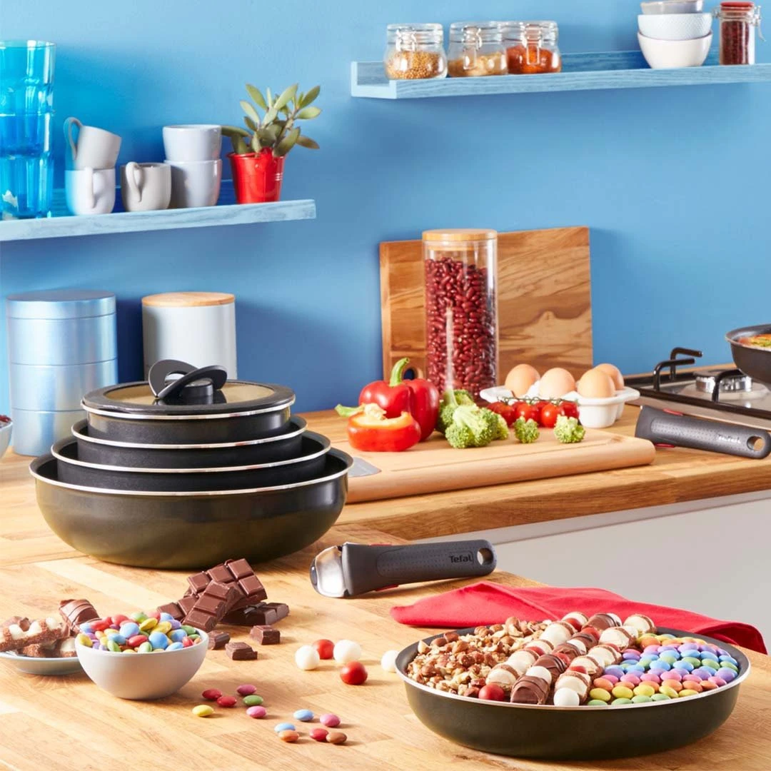 Tefal Ingenio Easy Cook 13 Piece Aluminium Pan Set 2 Tefal Ingenio Easy Cook 13 Piece Aluminium Pan Set - Image 2