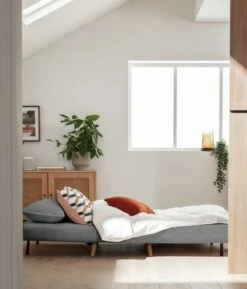 Habitat Roma Small Double Chairbed - Grey -Chic Household Items 3104958 R Z005A