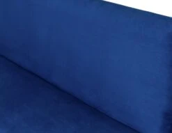 Habitat Matteo 2 Seater Velvet Clic Clac Sofa Bed - Blue 12 Habitat Matteo 2 Seater Velvet Clic Clac Sofa Bed - Blue -Chic Household Items 3152027 R Z005A