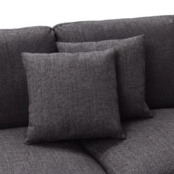 Habitat Lisbon Fabric Right Hand Corner Chaise Sofa-Charcoal -Chic Household Items 3154173 R Z010A