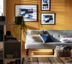 Habitat Odeon 2 Seater Velvet Clic Clac Sofa Bed - Pink -Chic Household Items 3188895 R Z002C