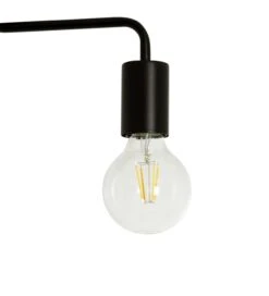 Habitat Rayner Steel 3 Light LED Flush Ceiling Light - Black -Chic Household Items 3247846 R Z003A