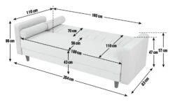 Habitat Preston Clic Clac Velvet Sofa Bed - Navy 22 Habitat Preston Clic Clac Velvet Sofa Bed - Navy -Chic Household Items 3249387 R E001