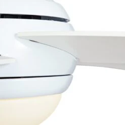 Habitat Manhattan Ceiling Fan - White -Chic Household Items 3262931 R Z003A