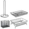 Habitat Nevin Metal Kitchen Equipment - Set Of 4