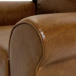 Habitat Salisbury Leather Armchair - Tan 15 Habitat Salisbury Leather Armchair - Tan -Chic Household Items 3314047 R Z005A