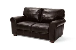 Habitat Salisbury Leather 2 Seater Sofa - Chocolate -Chic Household Items 3336348 R Z002A