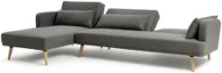 Habitat Andy Left Corner Fabric Clic Clac Sofa Bed - Grey 17 Habitat Andy Left Corner Fabric Clic Clac Sofa Bed - Grey -Chic Household Items 3361928 R Z002A