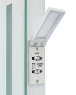 Habitat Abraham LED Bathroom Mirror -Chic Household Items 3371822 R Z006A