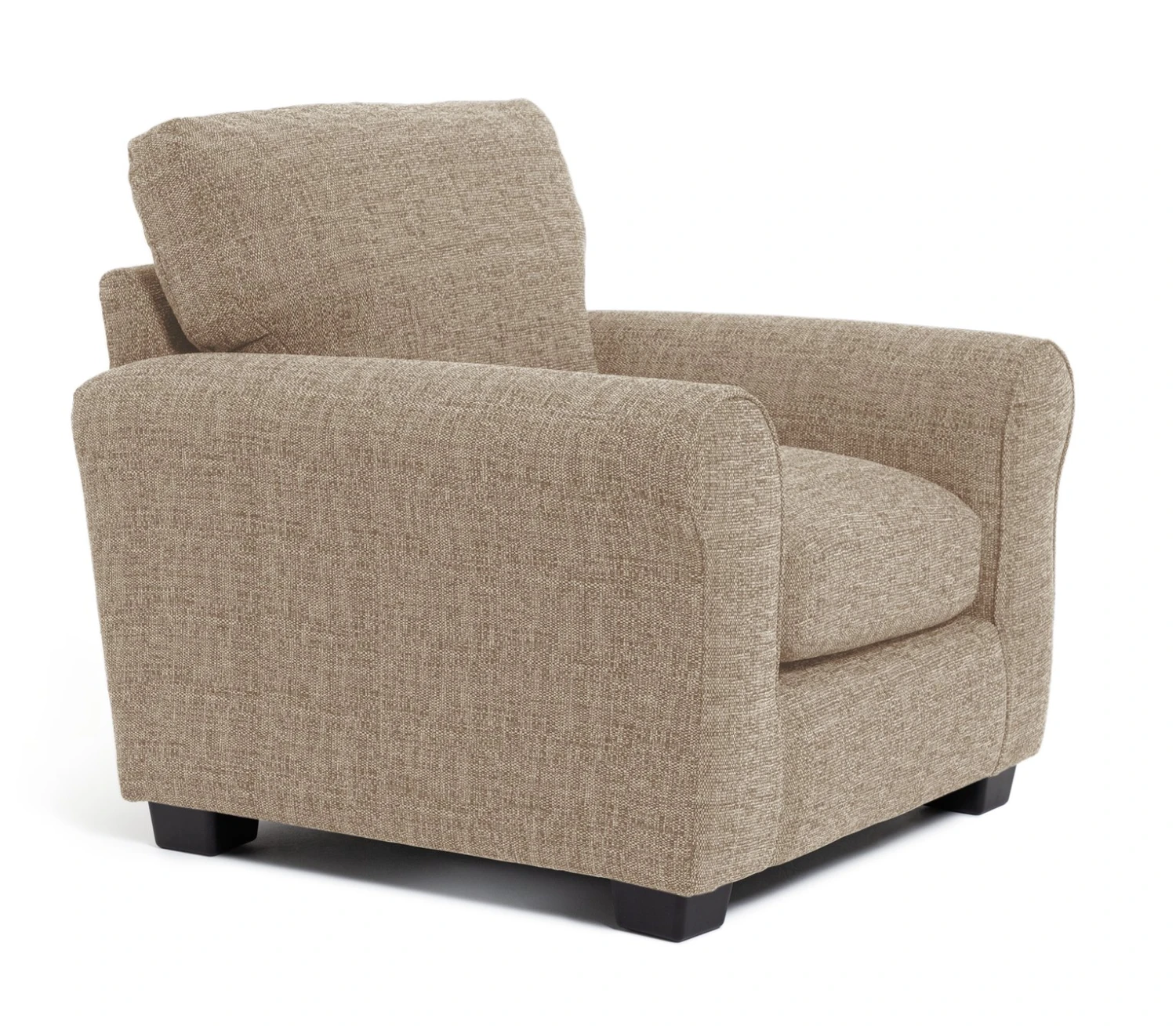 Habitat Lisbon Fabric Armchair - Beige 7 Habitat Lisbon Fabric Armchair - Beige - Image 7