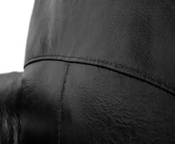 Habitat Salisbury Leather Armchair - Black -Chic Household Items 3384400 R Z004A