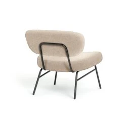 Habitat Cole Boucle Accent Chair - Cream 12 Habitat Cole Boucle Accent Chair - Cream -Chic Household Items 3415128 R Z003A