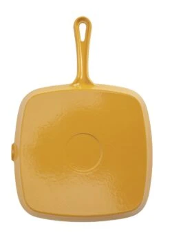 Habitat Global 23cm Cast Iron Griddle Pan - Yellow -Chic Household Items 3449682 R Z004A