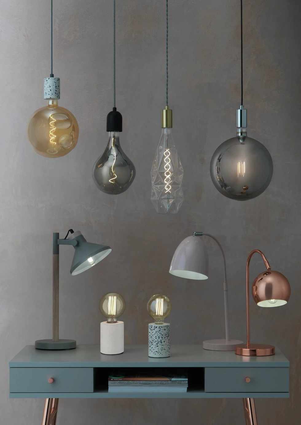 Habitat Pendant Ceiling Light - Matte Black & Herringbone 8 Habitat Pendant Ceiling Light - Matte Black & Herringbone - Image 8