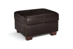 Habitat Salisbury Leather Storage Footstool - Chocolate 10 Habitat Salisbury Leather Storage Footstool - Chocolate -Chic Household Items 3458673 R Z002A