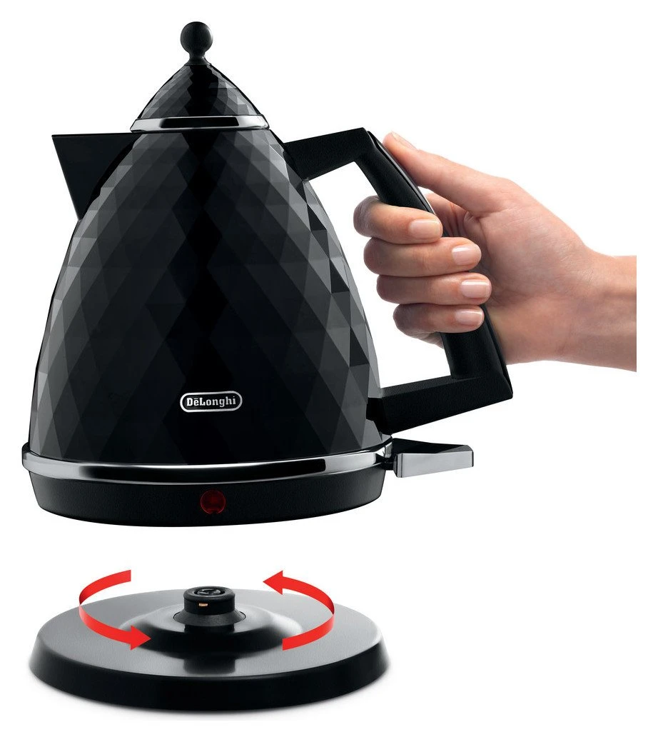 De'Longhi KBJ3001 Brillante Kettle - Black 5 De'Longhi KBJ3001 Brillante Kettle - Black - Image 5