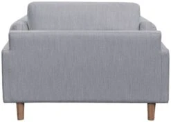 Habitat Salome Fabric Cuddle Chair - Light Grey -Chic Household Items 4333742 R Z005A