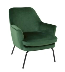 Habitat Celine Velvet Accent Chair - Green -Chic Household Items 4378439 R Z004A